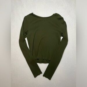 Universal Thread Ribbed Long Sleeve